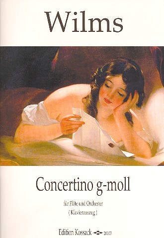 Concertino g-Moll für Flöte und Orchester für Flöte und Klavier