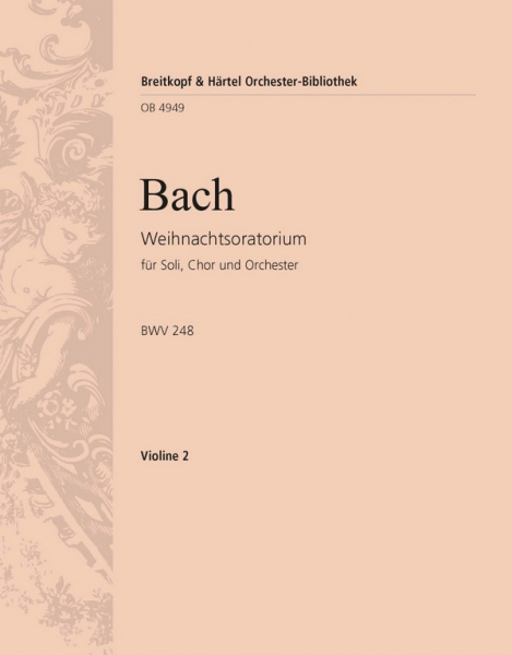 Weihnachtsoratorium BWV248 für Soli, gem Chor und Orchester