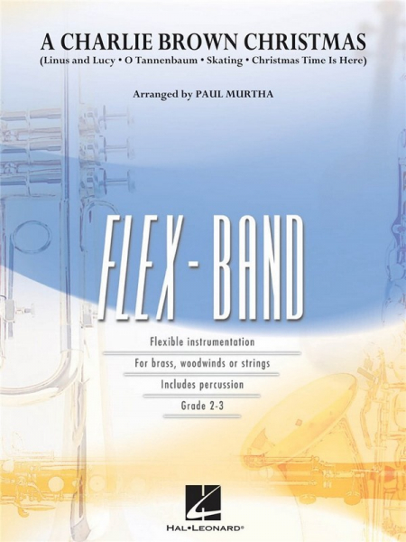 A Charlie Brown Christmas for 5-part flexible band and Opt. Strings