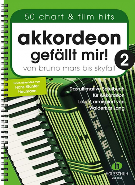 Songbook für Akkordeon Akkordeon gefällt mir 2