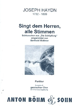 Singt dem Herren alle Stimmen für gem Chor und Orgel (Instrumente)