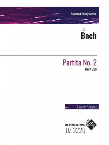 Partita No. 2 BWV 826 pour 2 guitares