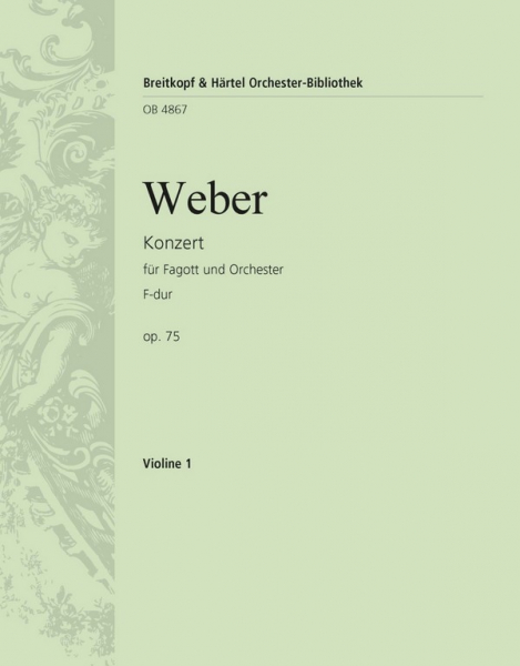 Konzert F-Dur op.75 für Fagott und Orchester