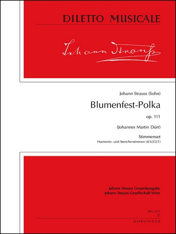 Blumenfest-Polka op.111 für Orchester