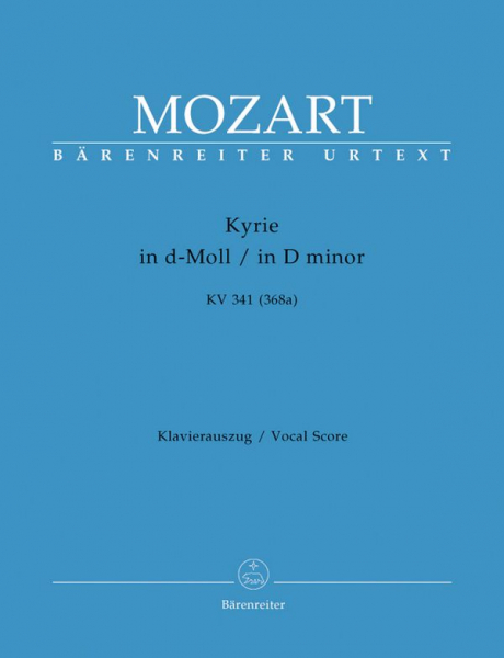 Kyrie d-Moll KV341 für Chor, Orchester und Orgel