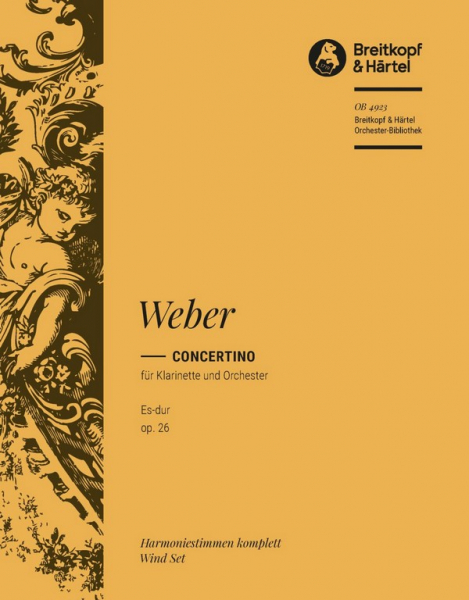 Concertino Es-Dur op.26 für Klarinette und Orchester