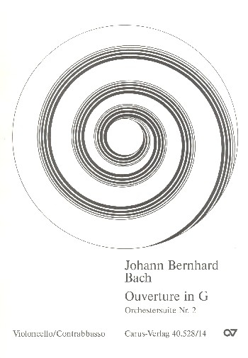 Ouvertüre G-Dur für Streicher und Bc