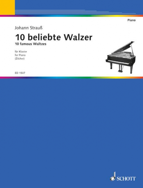 10 beliebte Walzer für Klavier