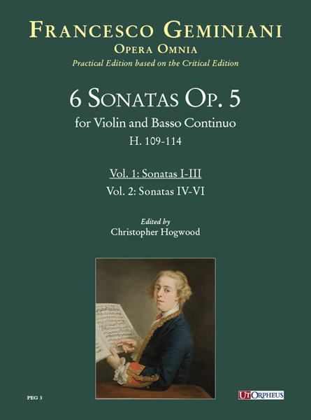 6 Sonaten op.5 Band 1 (Nr.1-3) für Violine und Bc