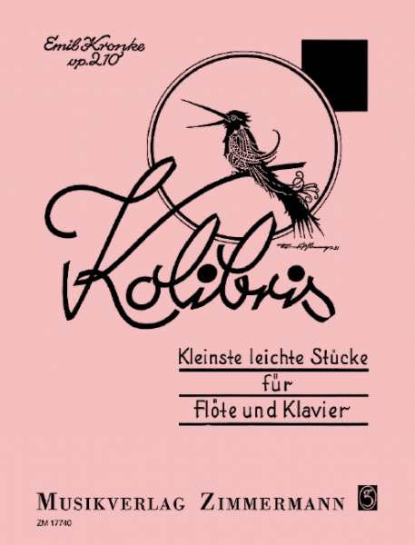 Kolibris op.210 für Flöte und Klavier