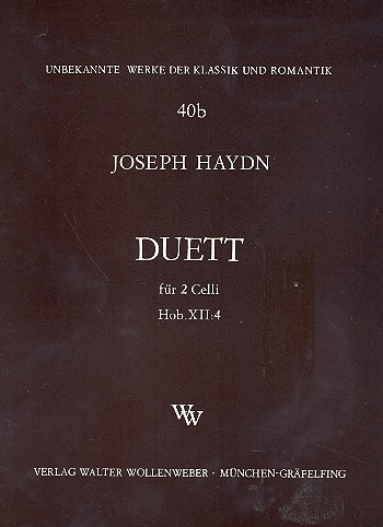 Duett Hob.XII:4 für 2 Celli