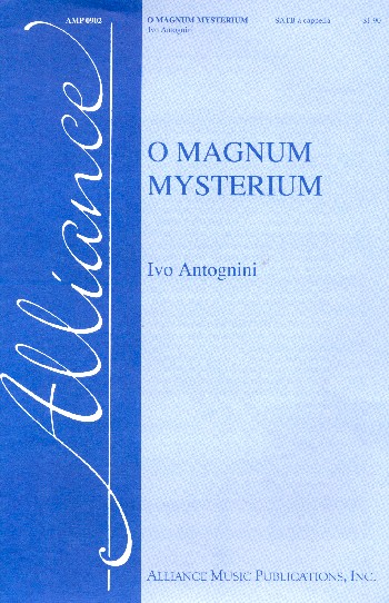 O Magnum Mysterium for mixed chorus a cappella