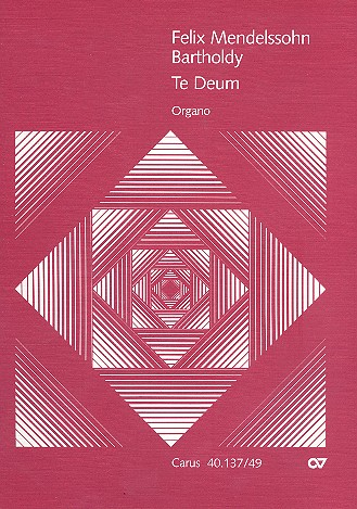 Te Deum für Soli (SATB/SATB), Doppelchor und Bc