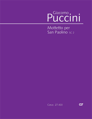 Mottetto per San Paolino SC2 für Bariton, gem Chor und Orchester
