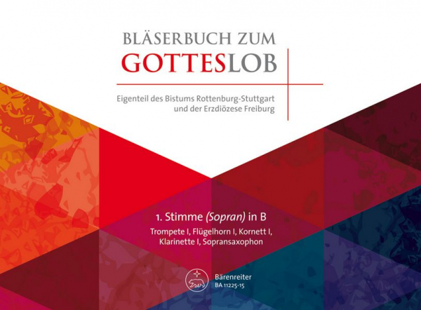 Bläserbuch zum Gotteslob Diözese Freiburg/Rottenburg-Stuttgart für variables Bläser-Ensemble (Blasor