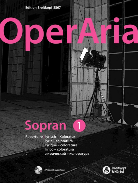 OperAria Sopran Band 1 - Repertoire lyrische Koloratur (+ mp3-CD +pdf) für Sopran und Klavier