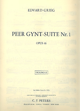 Peer-Gynt-Suite Nr.1 op.46 für Orchester