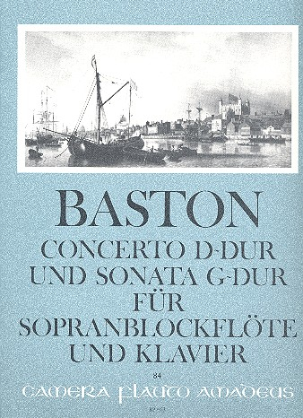 Concerto D-Dur und Sonate G-Dur für Sopranblockflöte (Flöte, Violine) und Klavier