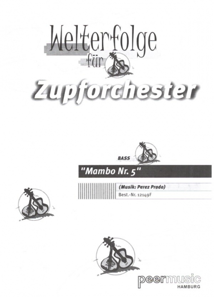 Mambo Nr.5 für Zupforchester