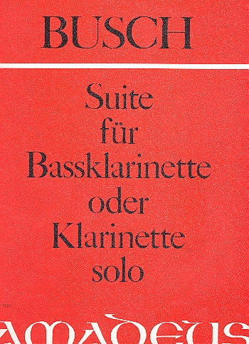 Suite op.37a für Bassklarinette oder Klarinette