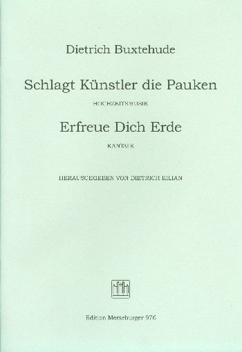 Schlagt Künstler die Pauken für gem Chor (SSAB) und Orchester