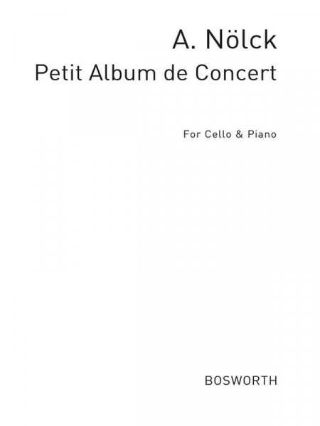 Petit album de concert pour violoncelle et piano