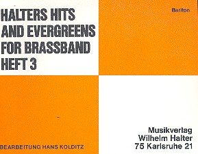 Halters Hits and Evergreens Band 3 für Blasorchester