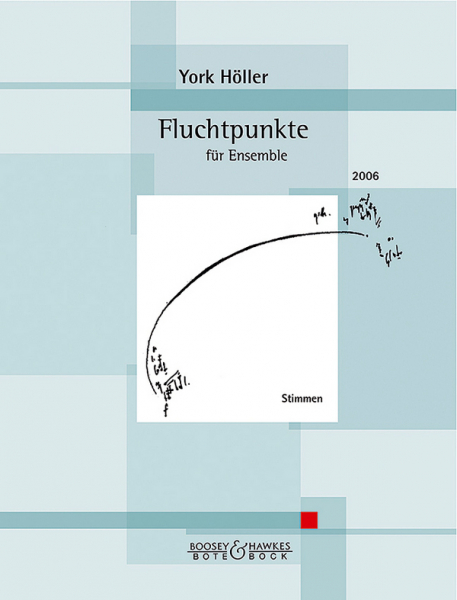 Fluchtpunkte für Flöte, Englischhorn, Klarinette (Bassklar.), Klavier, Schlagzeug