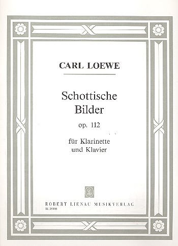 Schottische Bilder op.12 für Klarinette und Klavier