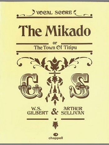 The Mikado vocal score (en)