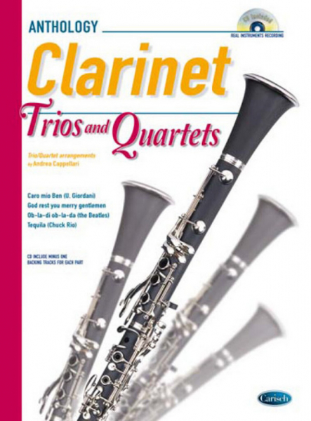 Anthology of Clarinet Trios and Quartets (+CD) for clarinet