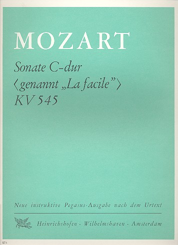 Sonate C-Dur KV545 für Klavier