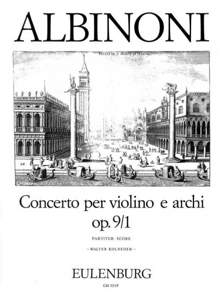 Konzert B-Dur op.9,1 für Violine und Streichorchester