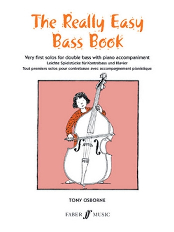 The Really Easy Bass Book for double bass with piano accompaniment