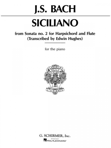 Siciliano BWV1031 forpiano