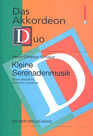 Kleine Serenadenmusik für 2 Akkordeons