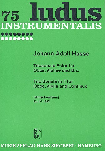 Triosonate F-Dur für Oboe, Violine und Bc