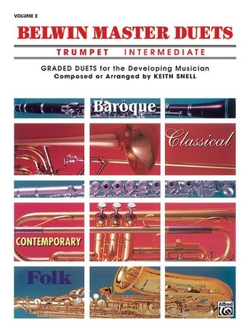 Belwin Master Duets vol.2 for 2 trumpets (intermediate)