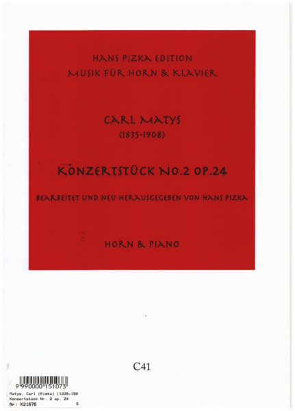 Konzertstück No.2 op.24 für Horn und Klavier