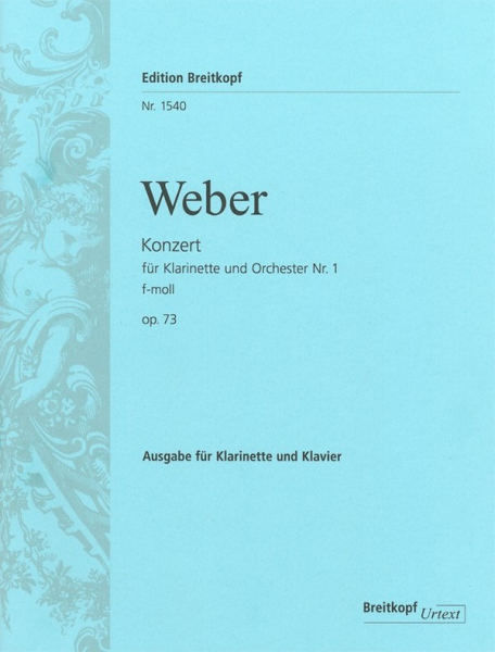 Konzert f-Moll Nr.1 op.73 für Klarinette und Orchester