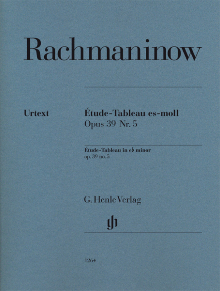 Étude-Tableau es-Moll op.39,5 für Klavier