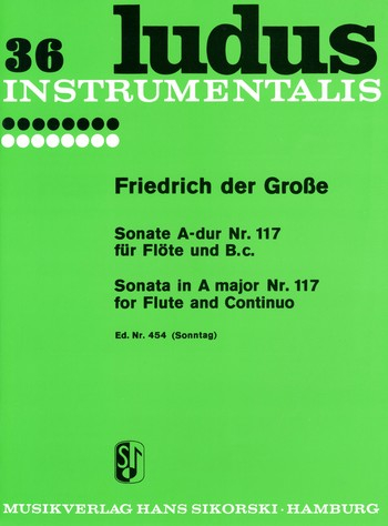 Sonate A-Dur op.117 für Flöte und Klavier