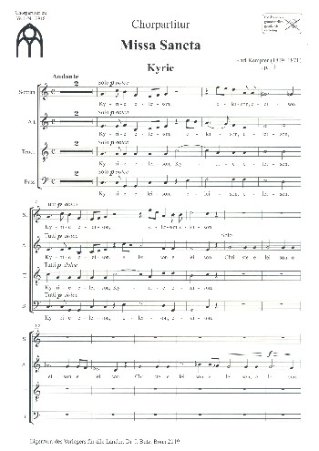 Missa Sancta op.13