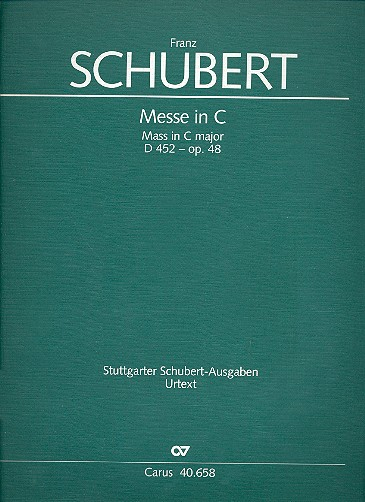 Messe C-Dur op.48 D452 für Soli, Chor, Orchester und Orgel