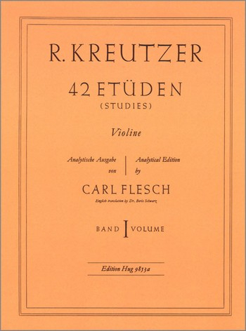 42 Etüden Band 1 für Violine