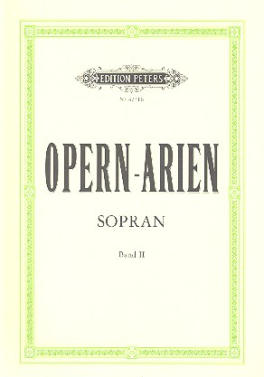 Opernarien Band 2 für Sopran und Klavier