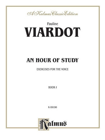 An Hour of Study vol.1 for voice and piano