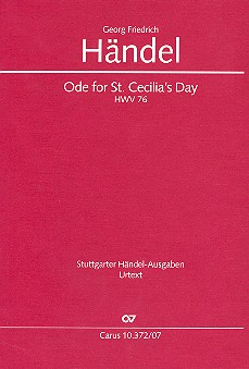 Ode for St. Cecilia&#039;s Day HWV76 für Soli, Chor und Orchester