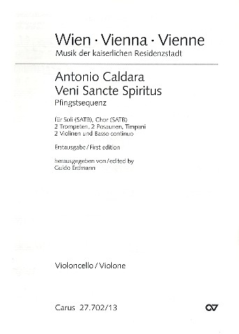 Veni Sancte Spiritus für Soli, gem Chor und Instrumente