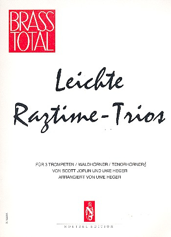 Leichte Ragtime-Trios für 3 Trompeten